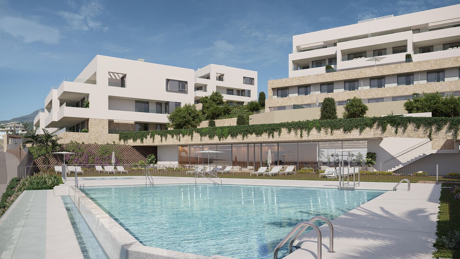 08 azure estepona swimming pool view